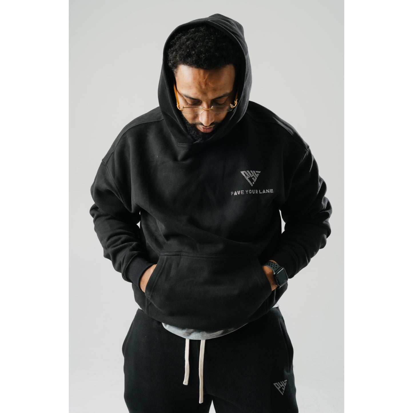 CRYSTAL PULLOVER HOODIE