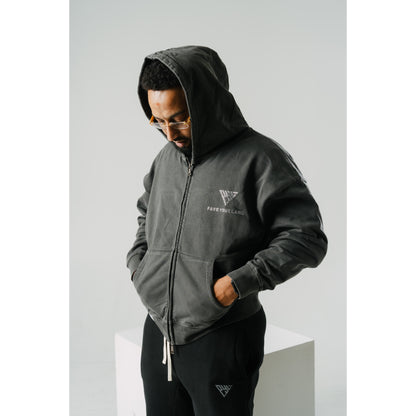 CRYSTAL FULL-ZIP HOODIE